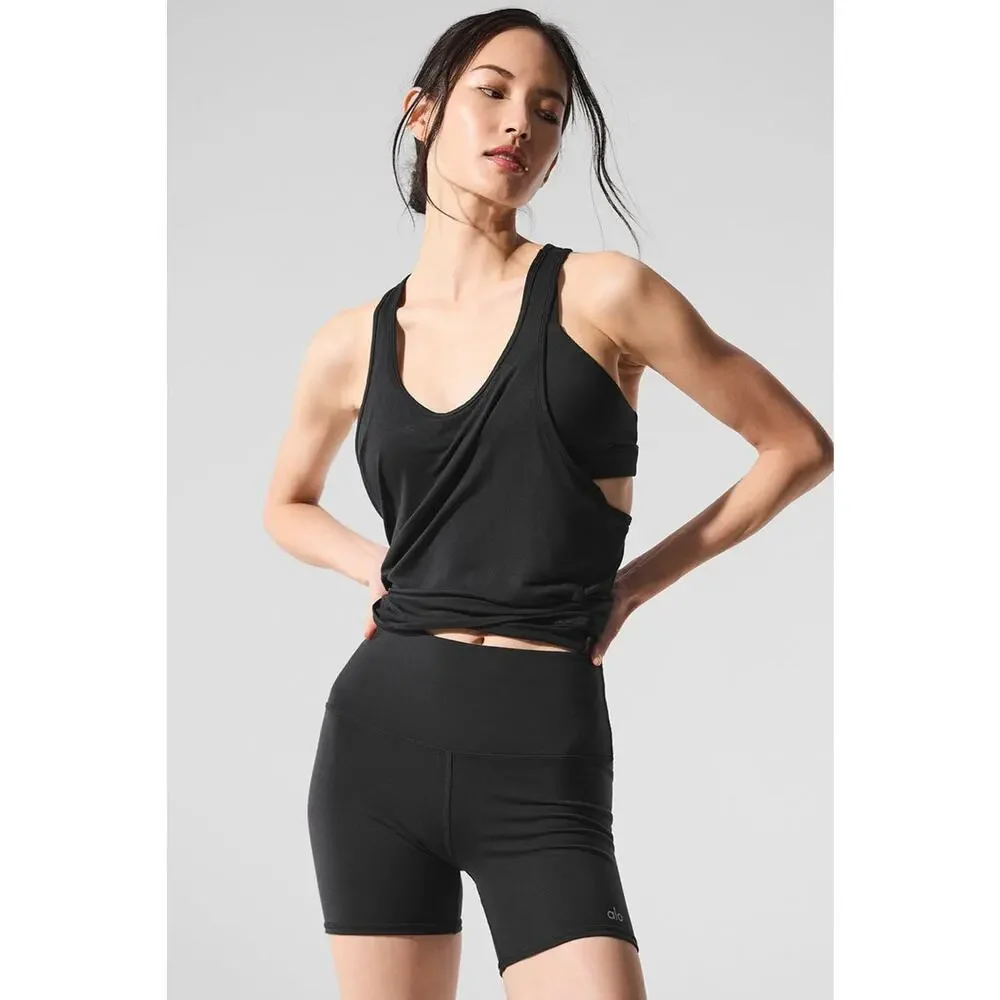 Alo Yoga All Day Tank - XS - Black